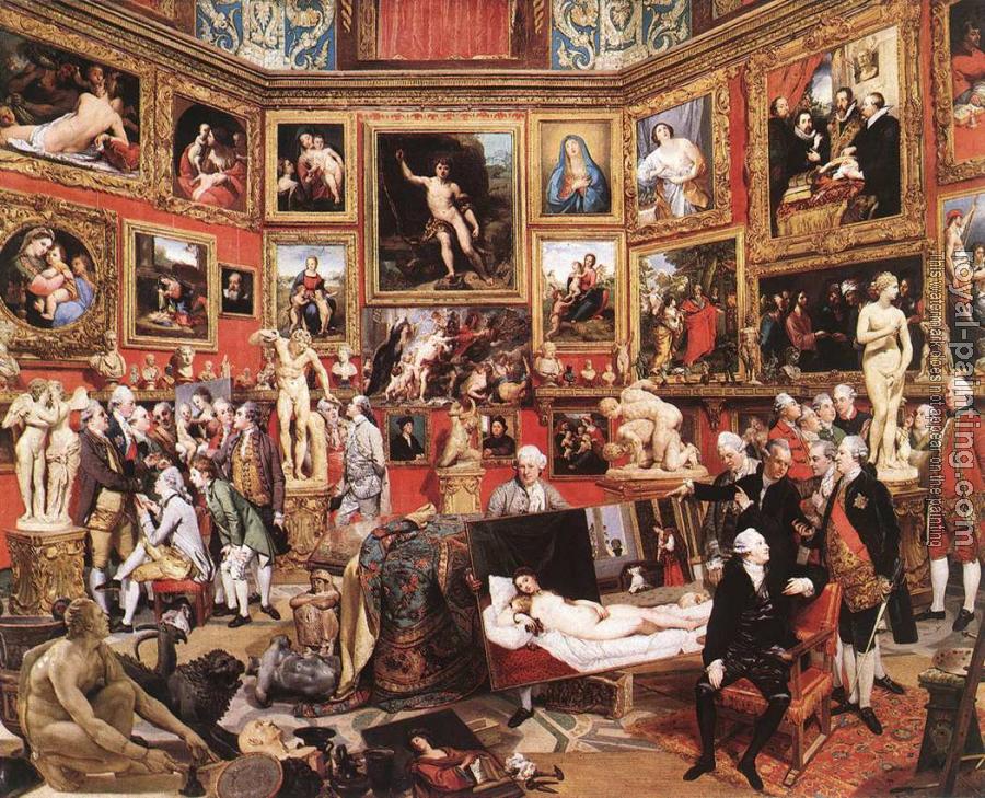 Johann Zoffany : The Tribuna of the Uffizi Johann Zoffany : The Tribuna of the Uffizi